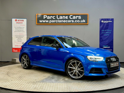 Audi S3  2.0 TFSI Black Edition Hatchback 3dr Quattro Tech Pack - ARA BLUE - 
