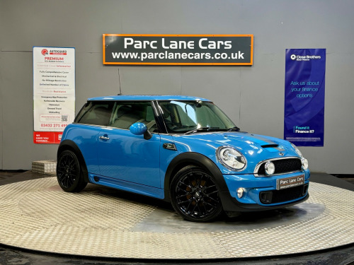 MINI Hatch  Mini Cooper S Bayswater in Kite Blue Metallic with Rocklike Anthracite leat