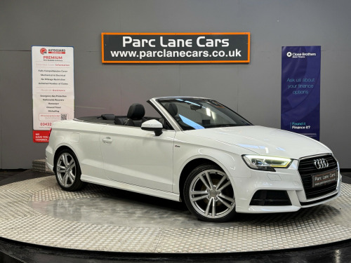 Audi A3 Cabriolet  2.0 TDI S line Convertible 2dr Diesel Manual 
