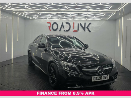 Mercedes-Benz C-Class C200 1.5 C200 AMG Line Night Edition (Premium) Saloon 4