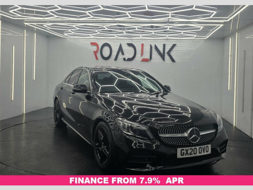 Mercedes-Benz C-Class C200 1.5 C200 AMG Line Night Edition (Premium) Saloon 4 