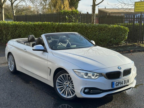 BMW 4 Series  2.0 420d Luxury Convertible 2dr Diesel Auto Euro 6