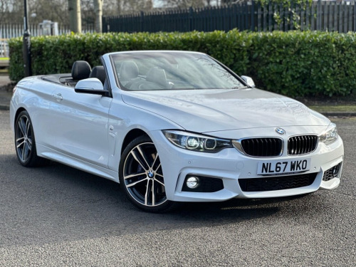 BMW 4 Series  2.0 420d M Sport Convertible 2dr Diesel Auto Euro 