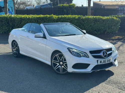 Mercedes-Benz E-Class E220 2.1 E220 BlueTEC AMG Line (Premium) Cabriolet 2dr 