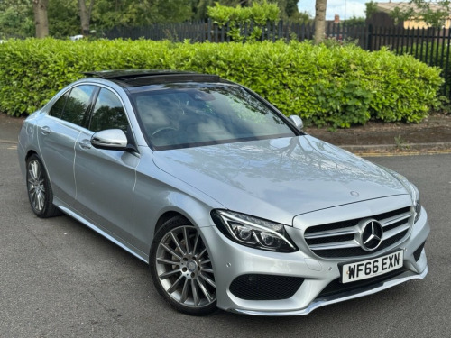 Mercedes-Benz C-Class  2.1 C220d AMG Line (Premium) Saloon 4dr Diesel 7G-
