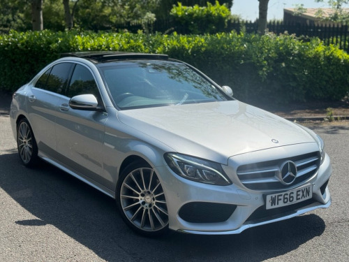Mercedes-Benz C-Class  2.1 C220d AMG Line (Premium) Saloon 4dr Diesel 7G-