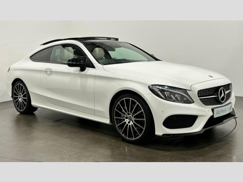 Mercedes-Benz C-Class C300 2.0 C300 AMG Line (Premium Plus) Coupe 2dr Petrol 