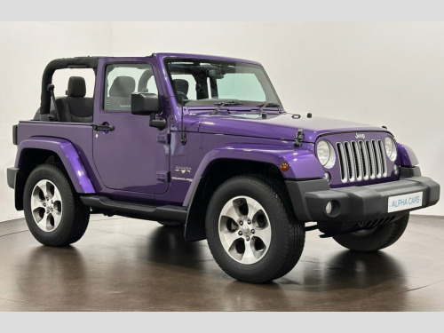 Jeep Wrangler  2.8 CRD Sahara SUV 2dr Diesel Auto 4WD Euro 6 (197