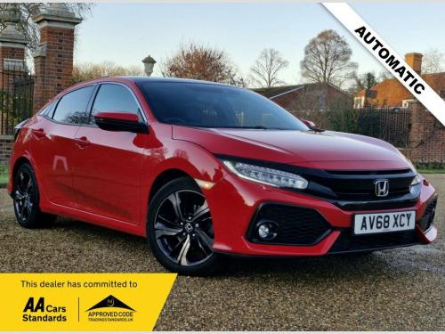 Honda Civic  1.0 VTEC Turbo EX Hatchback 5dr Petrol CVT Euro 6 