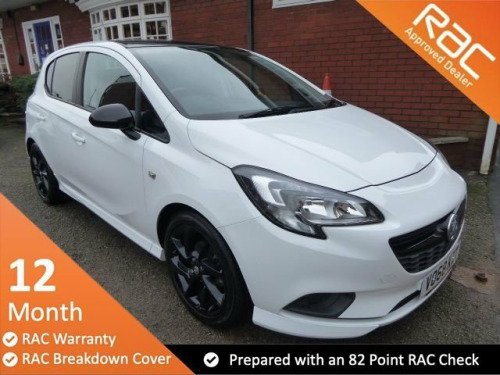 Vauxhall Corsa  1.4i ecoTEC SRi VX Line Nav Black Hatchback 5dr Pe