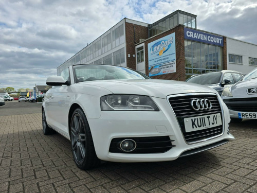 Audi A3 Cabriolet  2.0 TDI S line S Tronic Euro 5 (s/s) 2dr