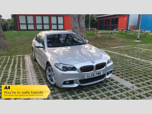 BMW 5 Series  2.0 520D M SPORT 4d 188 BHP 12 Months AA Breakdown