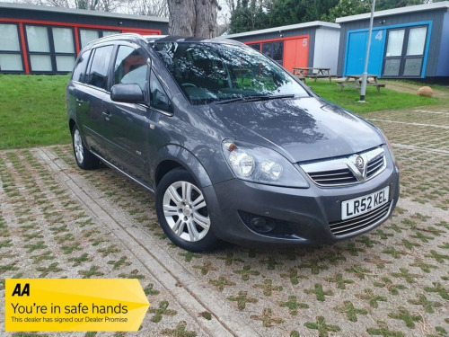 Vauxhall Zafira  1.6 16V Design MPV 5dr Petrol Manual Euro 5 (SNav)