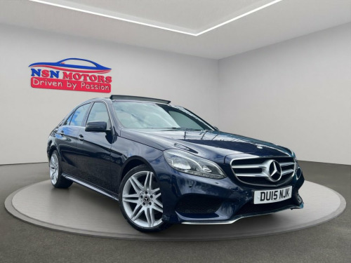 Mercedes-Benz E-Class E220 2.1 E220 BlueTEC AMG Line Saloon 4dr Diesel G-Tron