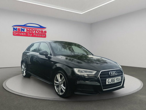 Audi A3  2.0 TFSI S line Sportback 5dr Petrol S Tronic Euro