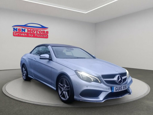 Mercedes-Benz E-Class E220 2.1 E220 CDI AMG Sport Cabriolet 2dr Diesel G-Tron