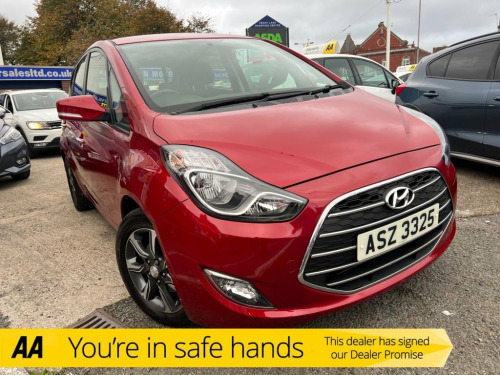 Hyundai ix20  1.4 Blue Drive SE Hatchback 5dr Petrol Manual Euro