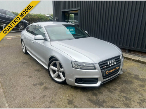 Audi A5  2.0 SPORTBACK TDI QUATTRO S LINE 5d 168 BHP over 1