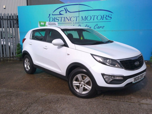 Kia Sportage  1.7 CRDI 1 5d 114 BHP 7 SERVICES+ONLY 2 FORMER OWN