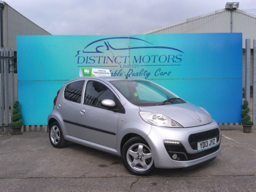 Peugeot 107  1.0 ALLURE 5d 68 BHP A RARE AUTO+ONLY 27K WARANTED
