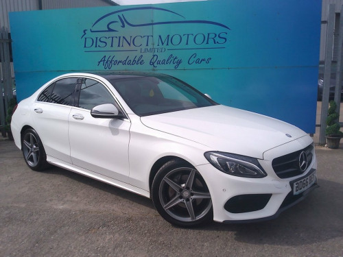 Mercedes-Benz C-Class  2.1 C220d AMG Line (Premium) Saloon 4dr Diesel 7G-