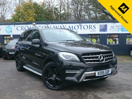 Mercedes-Benz M-Class ML350 3.0 ML350 V6 BlueTEC AMG Line SUV 5dr Diesel G-Tro