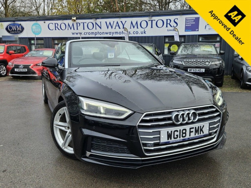 Audi A5  2.0 TFSI S line Convertible 2dr Petrol Manual Euro