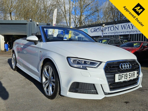 Audi A3 Cabriolet  1.5 TFSI CoD 35 S line Convertible 2dr Petrol S Tr