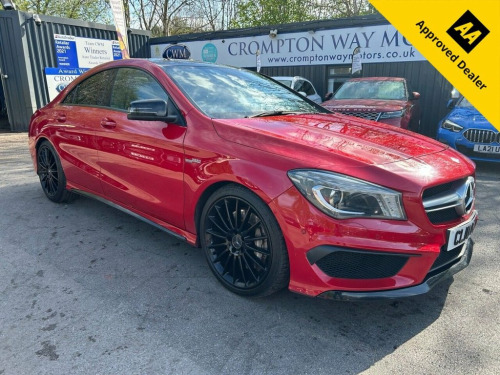 Mercedes-Benz CLA  2.0 CLA45 AMG Coupe 4dr Petrol SpdS DCT 4MATIC Eur