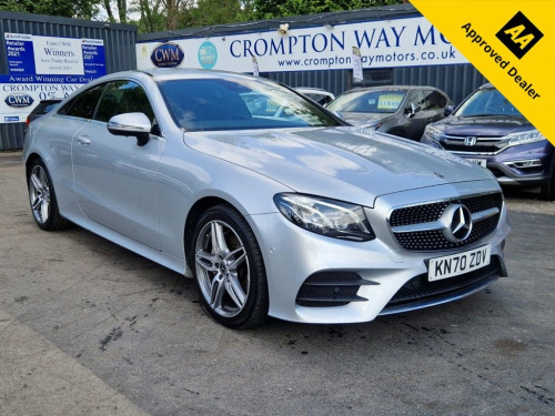 Mercedes-Benz E-Class  2.0 E220d AMG Line (Premium) Coupe 2dr Diesel G-Tr