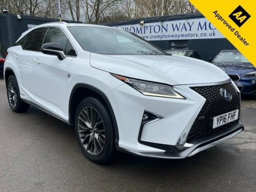 Lexus RX  3.5 450h V6 F Sport SUV 5dr Petrol Hybrid CVT 4WD  