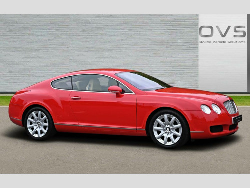 Bentley Continental  BENTLEY CONTINENTAL GT 6.0 W12 [TWIN TURBO] PETROL AUTO COUPE 2005 [54] RED