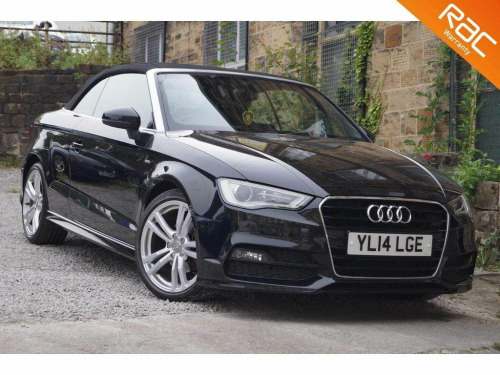 Audi A3 Cabriolet  2.0 TDI S line S Tronic Euro 6 (s/s) 2dr