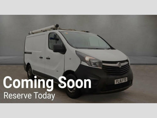 Vauxhall Vivaro  1.6 CDTi 2900 ecoFLEX Panel Van 5dr Diesel Manual 