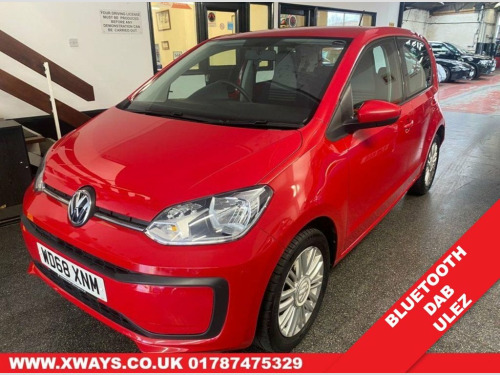 Volkswagen up!  1.0 MOVE UP 5d 59 BHP Full Size Spare Wheel/2 Keys