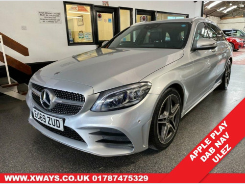 Mercedes-Benz C-Class  2.0 C 220 D AMG LINE PREMIUM 5d 192 BHP Facelift M