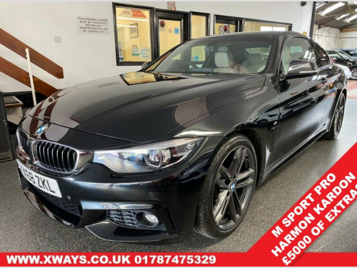 BMW 4 Series  3.0 440I M SPORT 2d 322 BHP Includes 12m Insured R