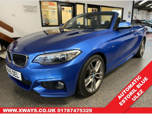 BMW 2 Series  2.0 220i M Sport Convertible 2dr Petrol Automatic 