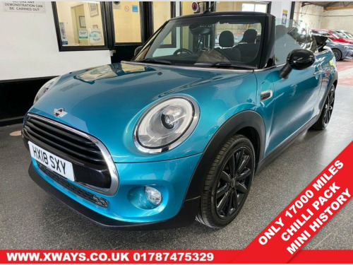 MINI Convertible  1.5 Cooper Convertible 2dr Petrol Manual Euro 6 (s
