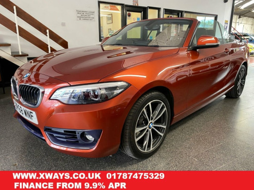 BMW 2 Series  1.5 218i GPF Sport Convertible 2dr Petrol Auto Eur