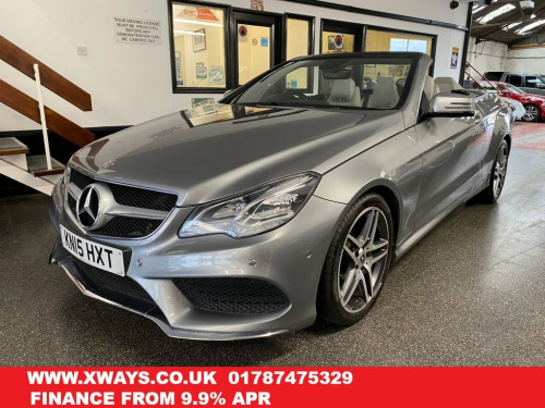 Mercedes-Benz E-Class  3.0 E350d V6 BlueTEC AMG Line Cabriolet 2dr Diesel 