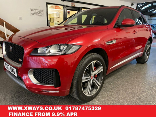 Jaguar F-PACE  3.0 D300 V6 S SUV 5dr Diesel Auto AWD Euro 6 (s/s) 