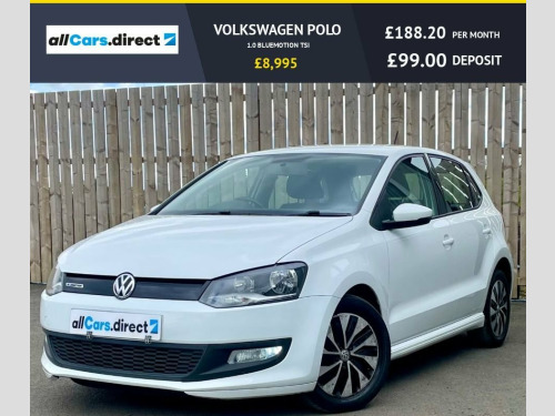 Volkswagen Polo  1.0 BLUEMOTION TSI LOW RUNNING COSTS!  £0 FR