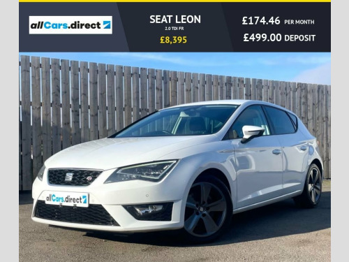 SEAT Leon  2.0 TDI FR  FSH! STUNNING LOOKS!  £35 TAX! 