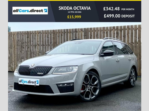 Skoda Octavia  2.0 TFSI vRS DSG FSH G/BOX SERVICE. APPLE CAR PLAY