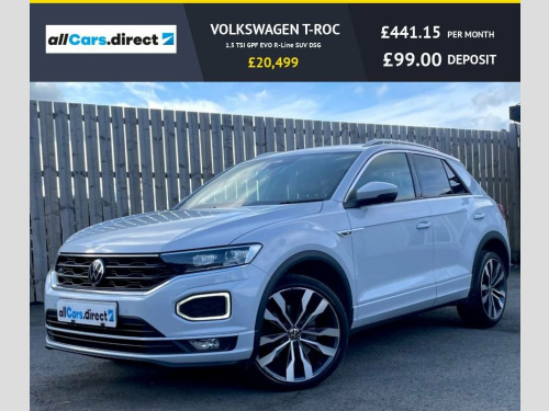 Volkswagen T-ROC  1.5 TSI GPF EVO R-Line SUV DSG  ONE OWNER FROM NEW