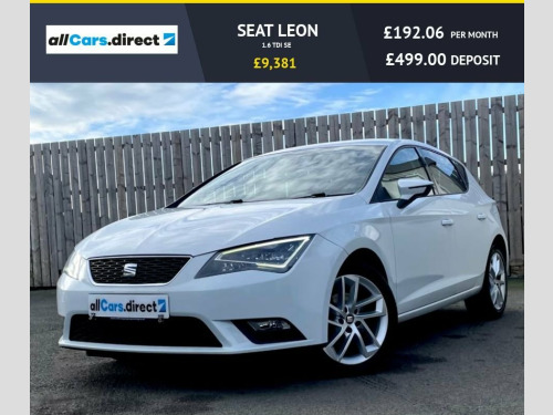 SEAT Leon  1.6 TDI SE  £20 A YEAR ROAD TAX! 