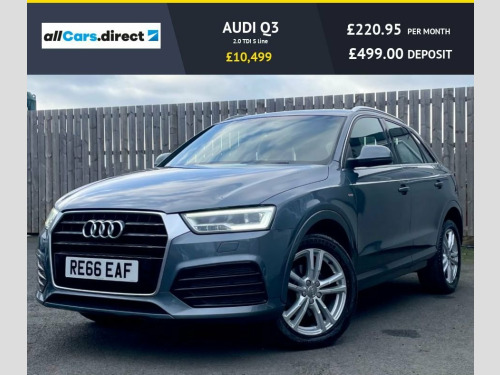 Audi Q3  2.0 TDI S line £35 ROAD TAX! 