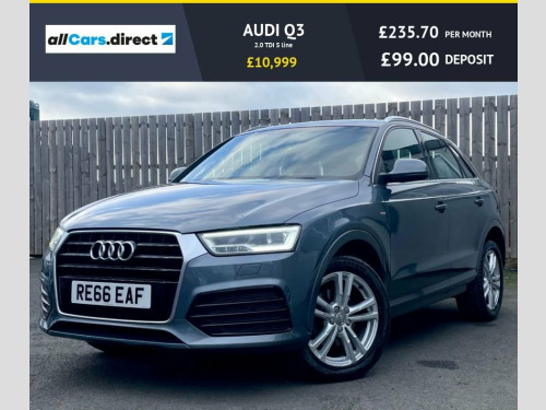 Audi Q3  2.0 TDI S line £35 ROAD TAX! 