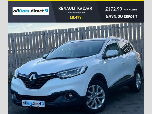 Renault Kadjar  1.5 dCi Dynamique Nav FSH!  £0 FREE ROAD TAX